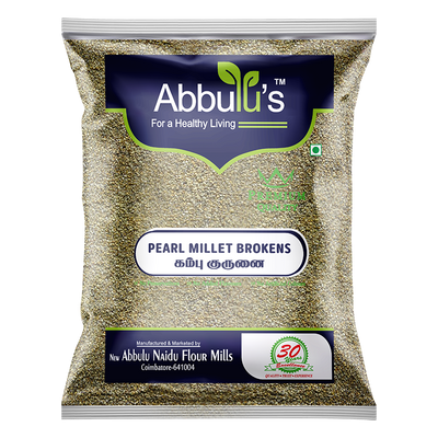 Pearl Millet Broken- Kambu / நாட்டுக்கம்பு குருணை 500 grams