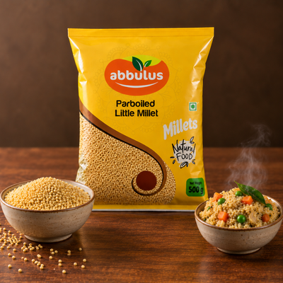 Parboiled Little Millet / சாமை 500 grams