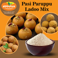 Pasi Paruppu Ladoo Mix / பாசிப்பருப்பு உருண்டை மாவு 500 grams