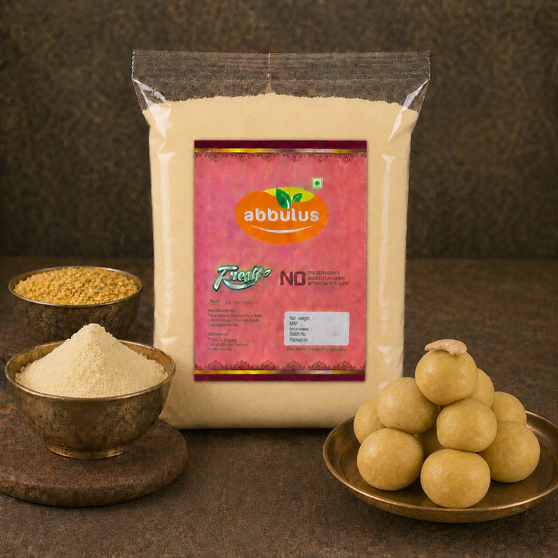 Pasi Paruppu Ladoo Mix / பாசிப்பருப்பு உருண்டை மாவு 500 grams