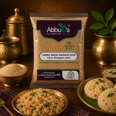 Samba wheat brokens / சம்பா ரவை