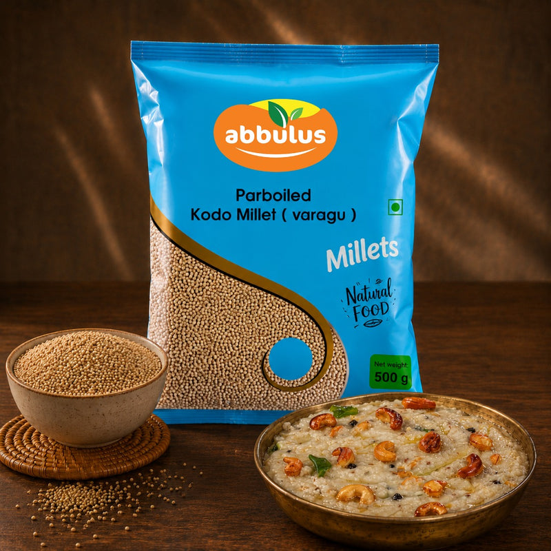 Parboiled Kodo Millet / வரகு 500 grams