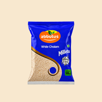 White Cholam /  வெள்ளை சோளம் 500 grams